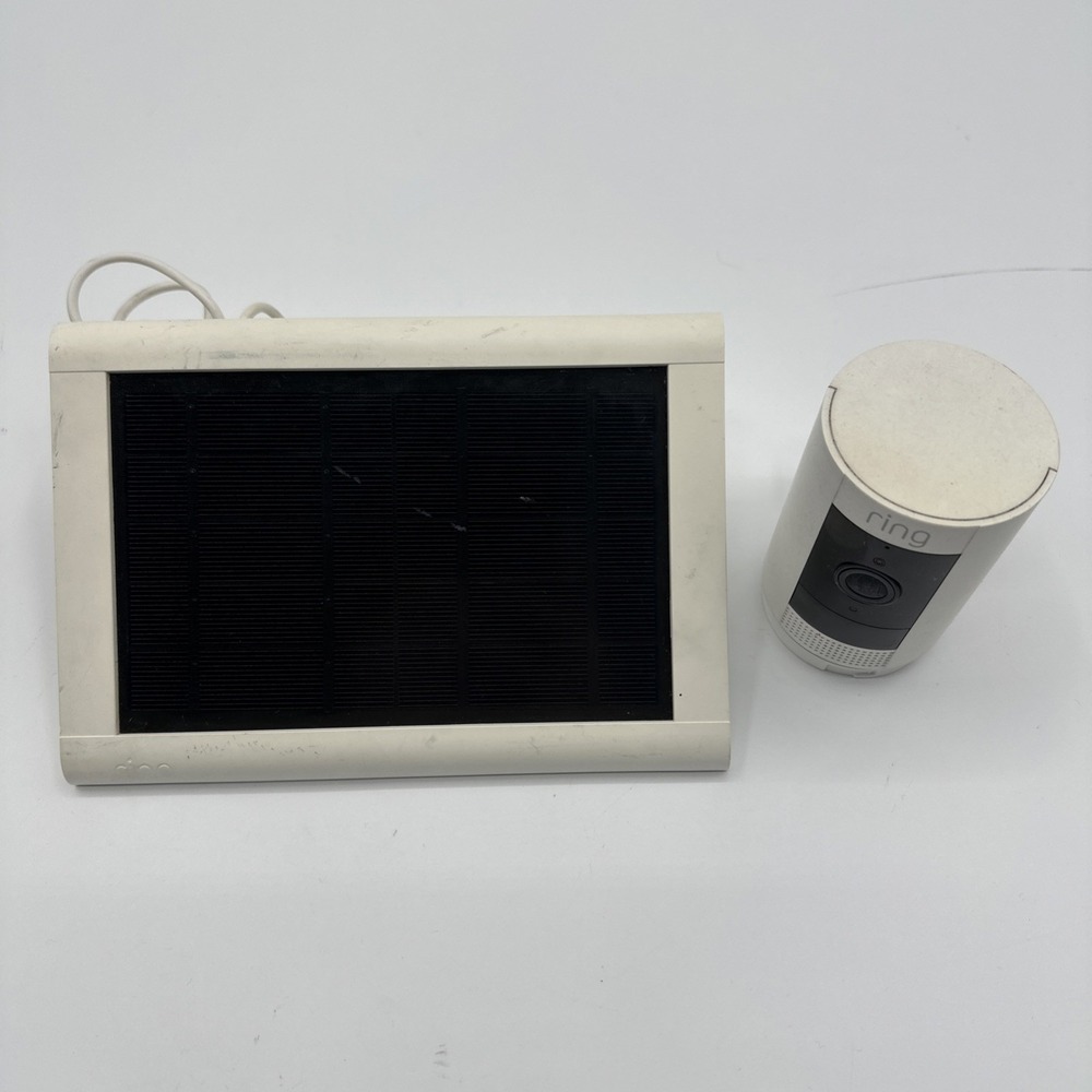 Ring Solar Panel V4 Ring Cam No Batteries White
